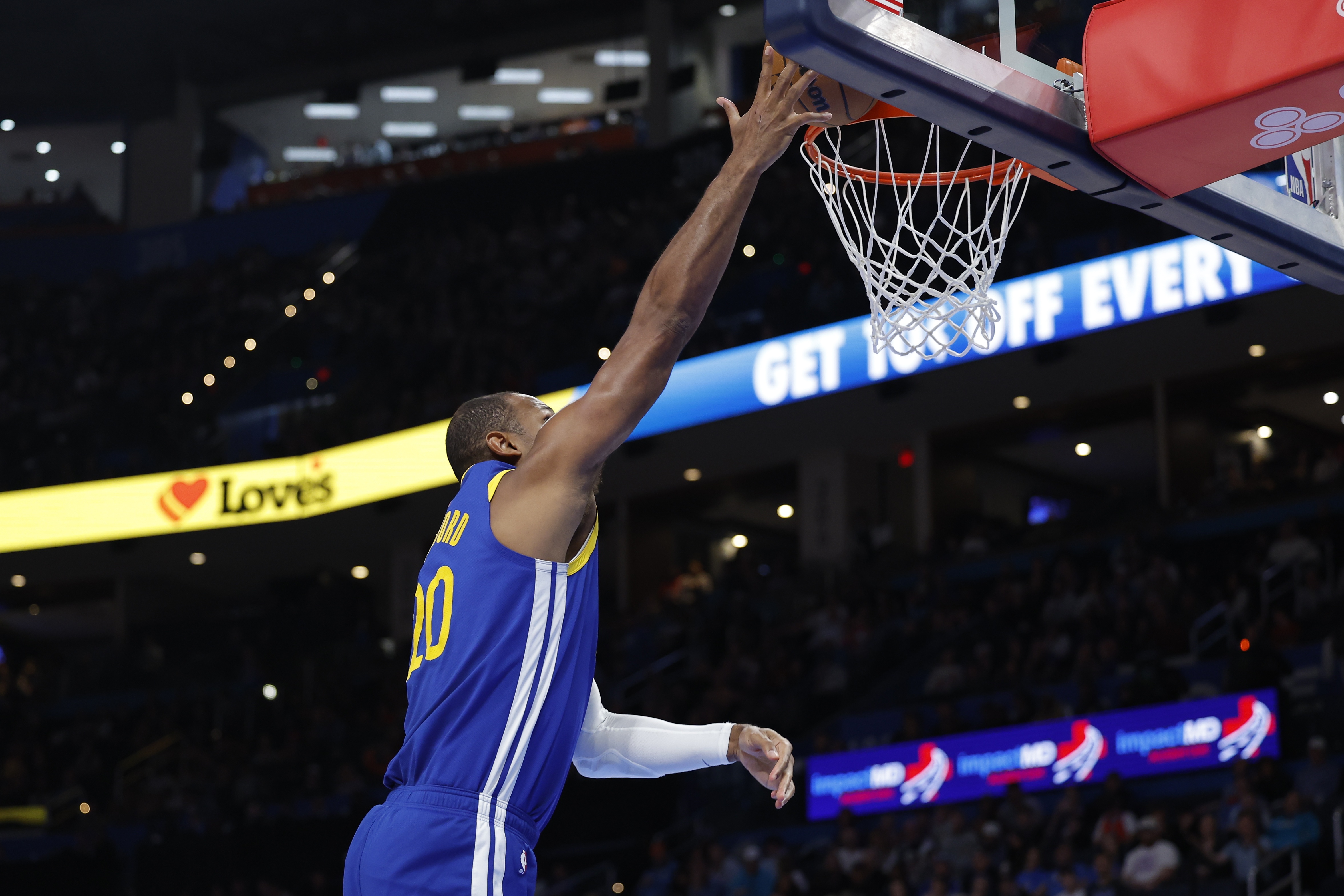 b体育平台-小腿拉伤！霍福德：自己还未参加合练 希望在常规赛结束前复出